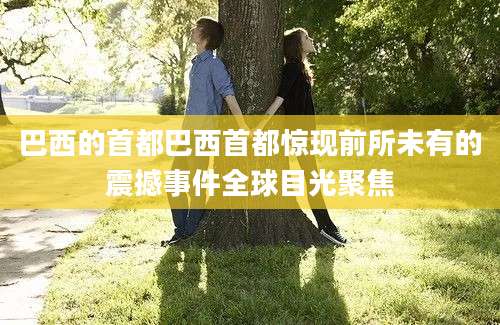 巴西的首都巴西首都惊现前所未有的震撼事件全球目光聚焦