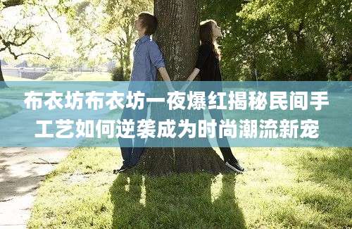 布衣坊布衣坊一夜爆红揭秘民间手工艺如何逆袭成为时尚潮流新宠
