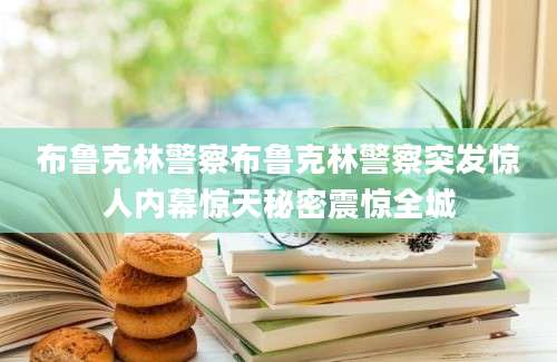 布鲁克林警察布鲁克林警察突发惊人内幕惊天秘密震惊全城