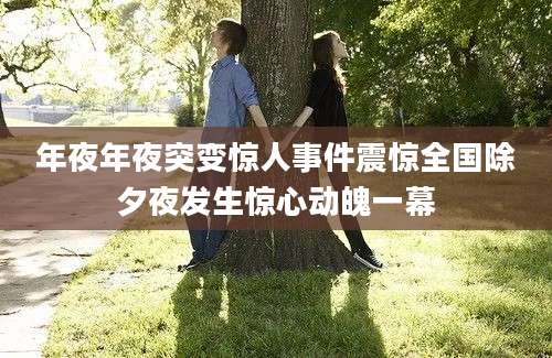 年夜年夜突变惊人事件震惊全国除夕夜发生惊心动魄一幕