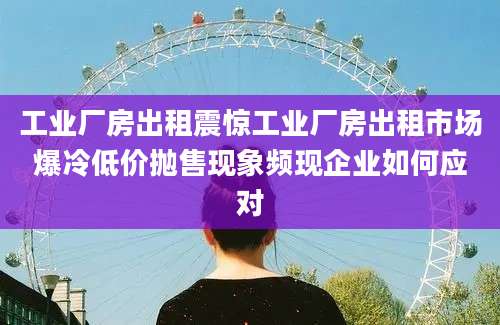 工业厂房出租震惊工业厂房出租市场爆冷低价抛售现象频现企业如何应对