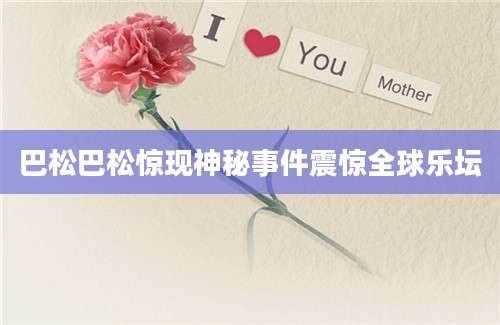 巴松巴松惊现神秘事件震惊全球乐坛
