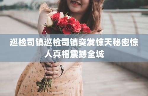 巡检司镇巡检司镇突发惊天秘密惊人真相震撼全城